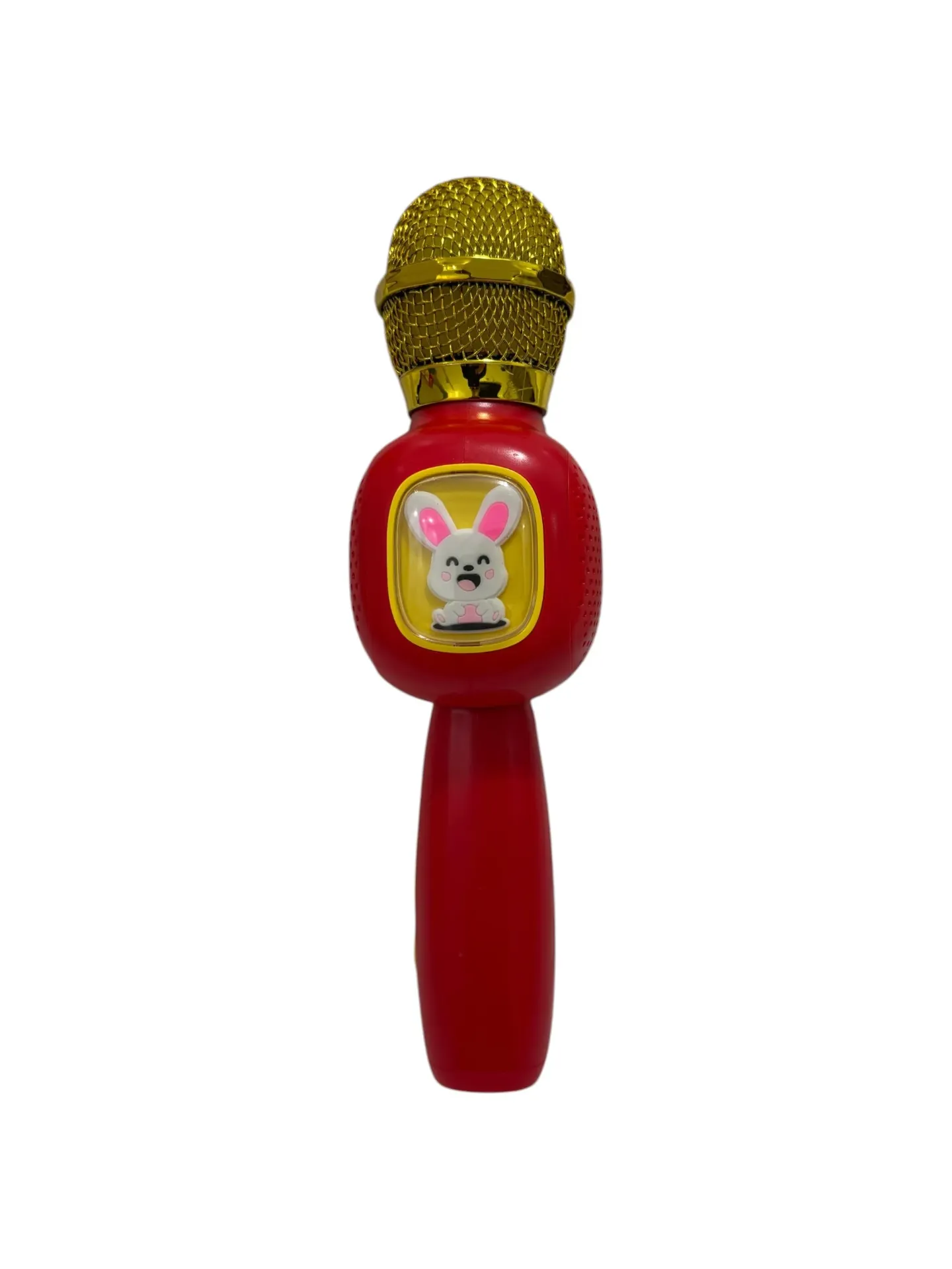 [FDQ-01] Kids Karaoke Microphone Speaker – Portable Wireless Bluetooth Mic for Singing, Voice Changer, Karaoke Toy Gift for Boys & Girls (3+)