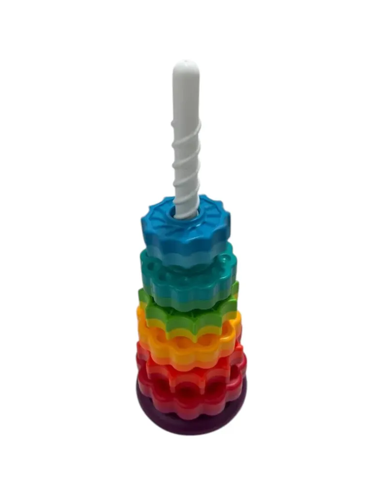 [8703] Rainbow Tower Rings